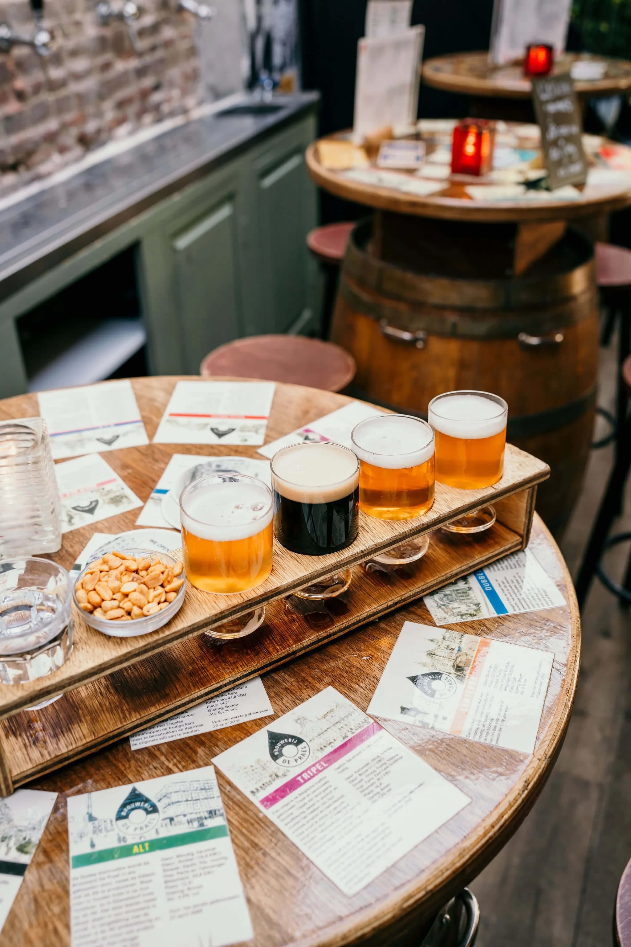 Vergaderen en bier proeven bij De Prael
